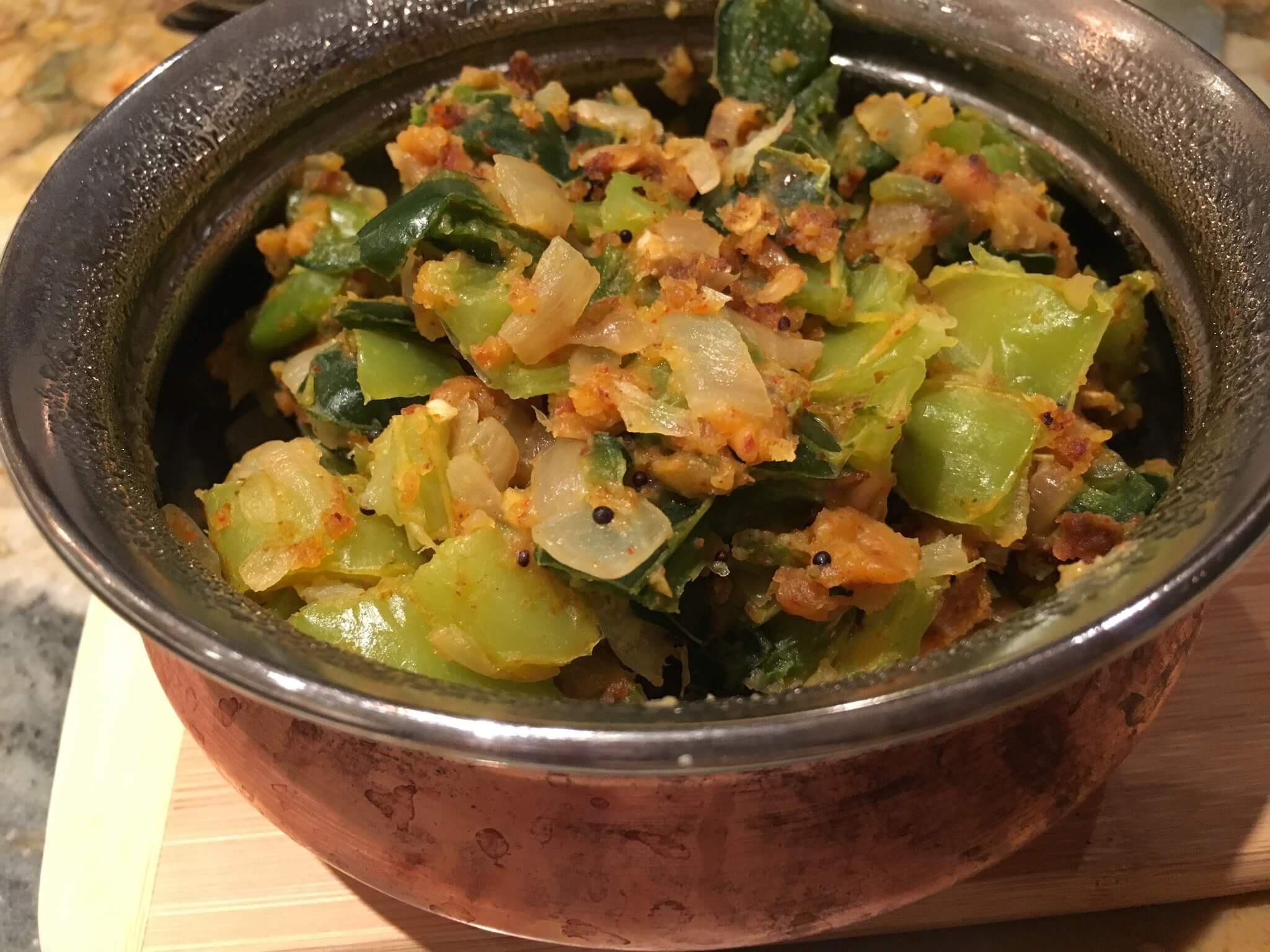 Spicy Chickpea Flour And Pepper Curry (Kadalai maavu curry) | Rasaala