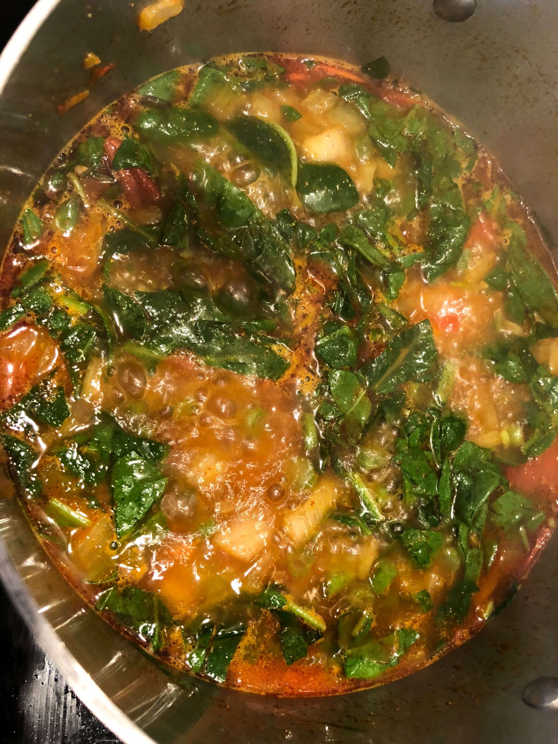 Spicy Garbanzo Vegetable Soup | Rasaala